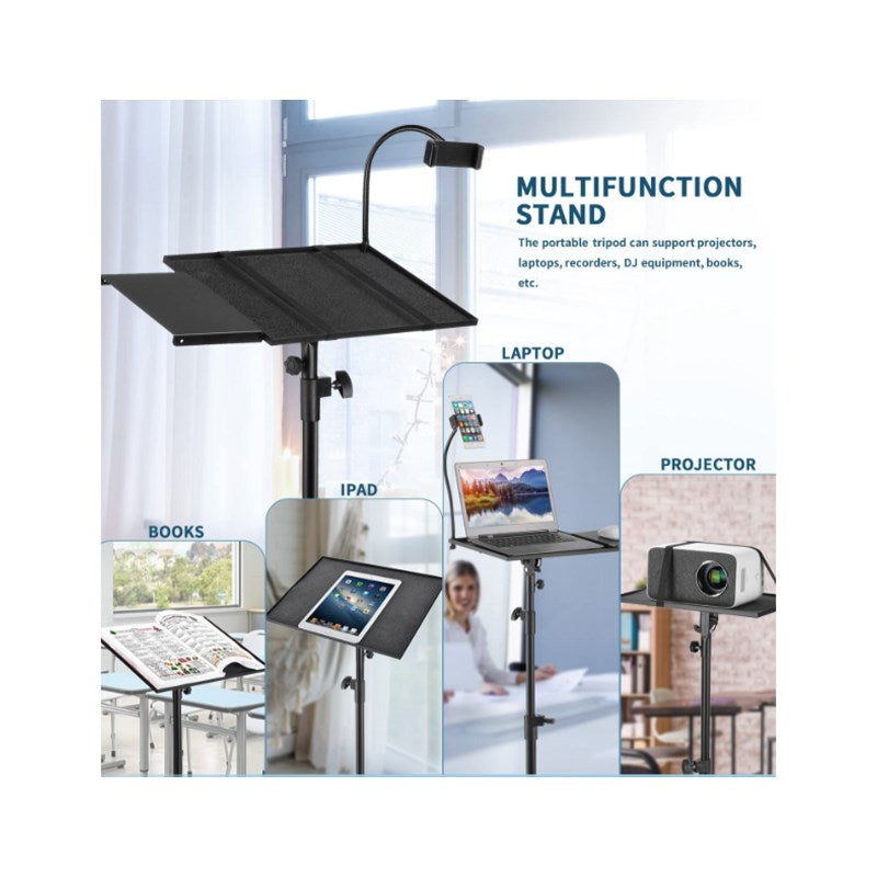 SMQ Multiafunction Portable Stand with Wheels - Metal SMQ Multiafunction Portable Stand with Wheels - Metal